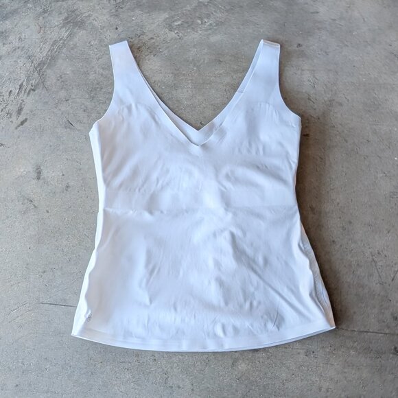 Honeylove LiftWear Tank in Astral White Shapewear Bra Top large - Picture 9 of 9